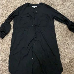 Black motherhood dress size L